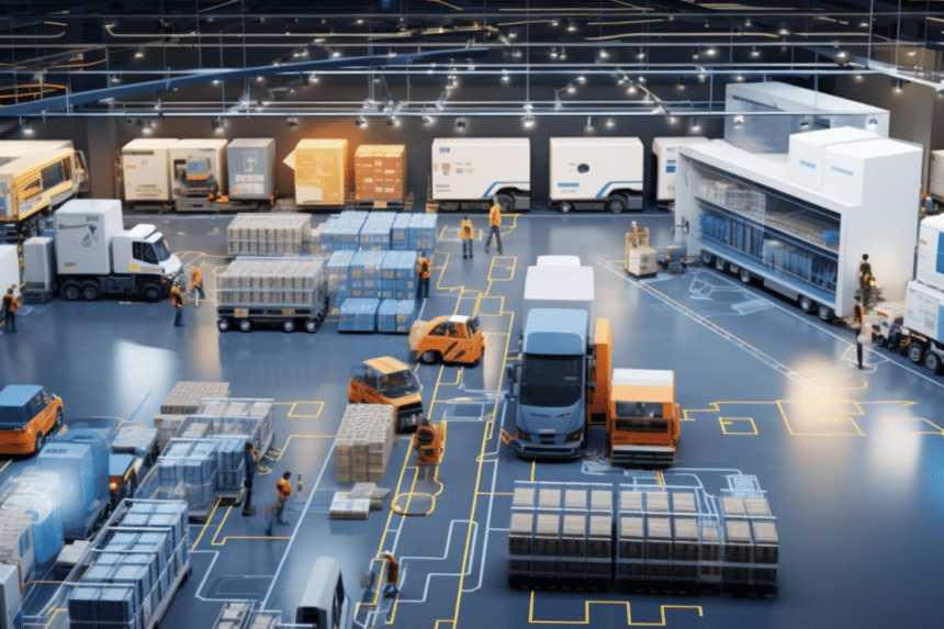 AI logistics route optimization